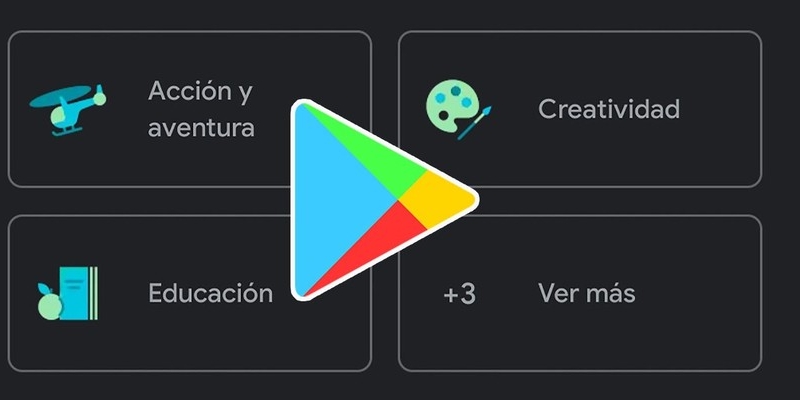 Changements dans la conception de Google Play Store