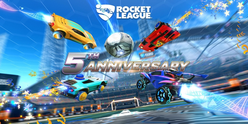 La célébration du cinquième anniversaire de la Rocket League